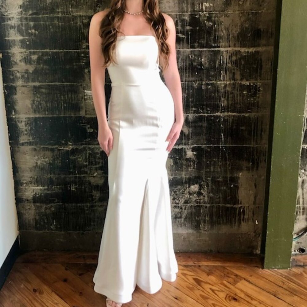 White Formal Dress